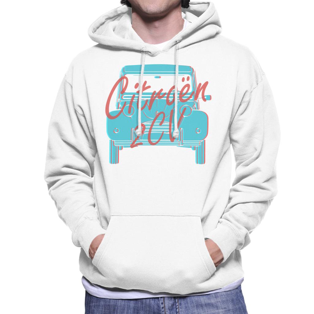 Citroën 2CV Graphic Style Men's Hooded Sweatshirt-ALL + EVERY