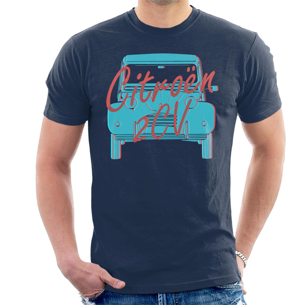 Citroën 2CV Graphic Style Men's T-Shirt-ALL + EVERY