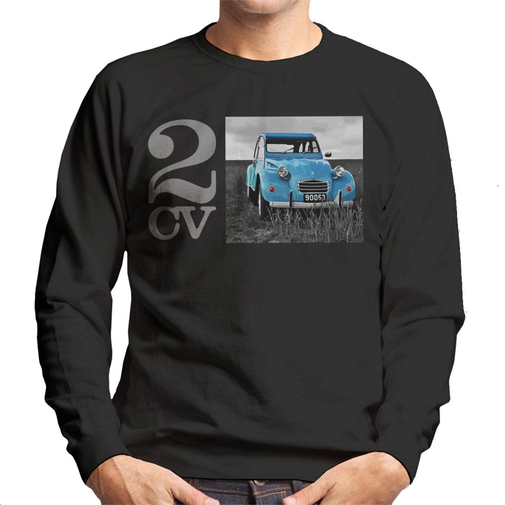 Citroën 2CV Meadow Photo Men's Sweatshirt-ALL + EVERY