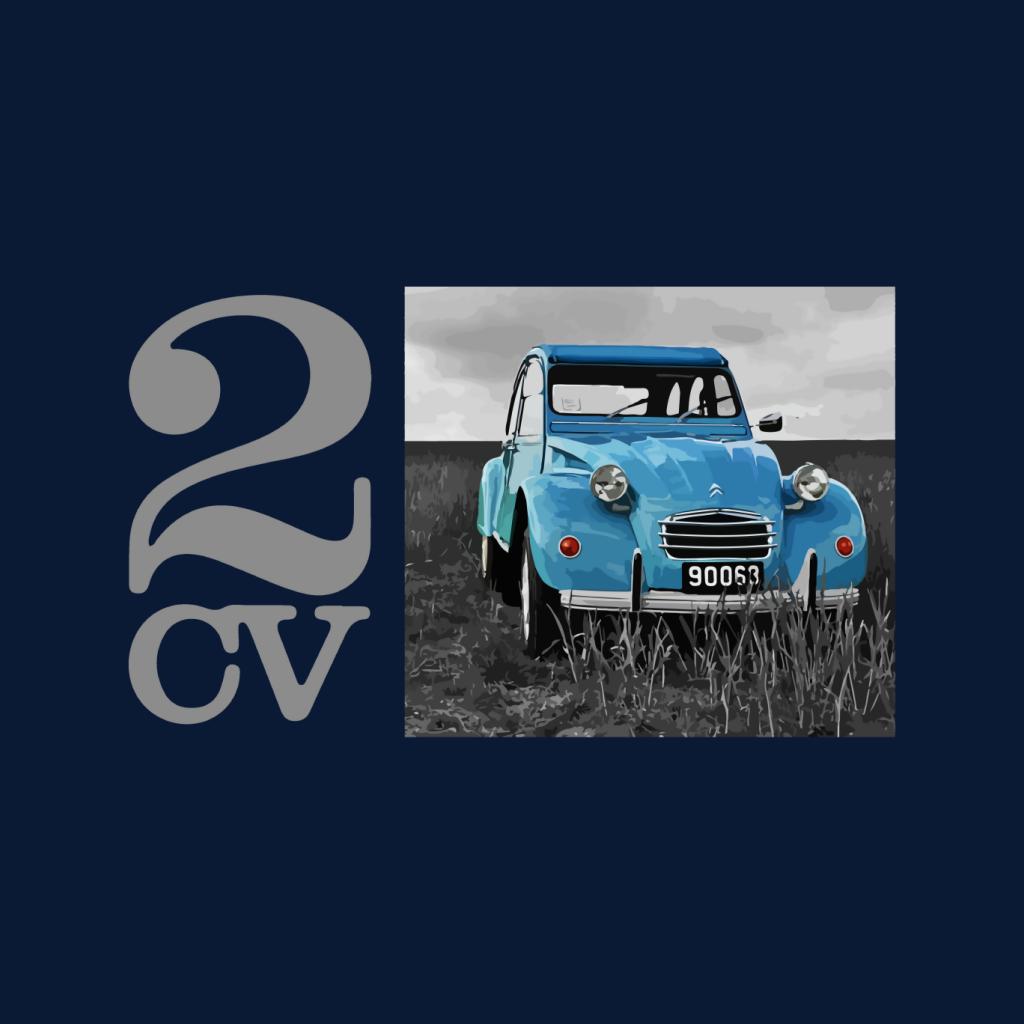 Citroën 2CV Meadow Photo Men's T-Shirt-ALL + EVERY