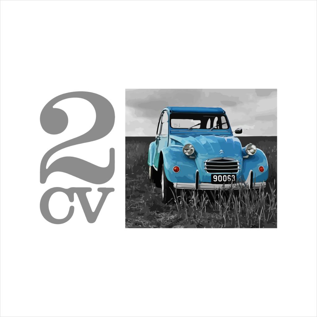 Citroën 2CV Meadow Photo Women's T-Shirt-ALL + EVERY