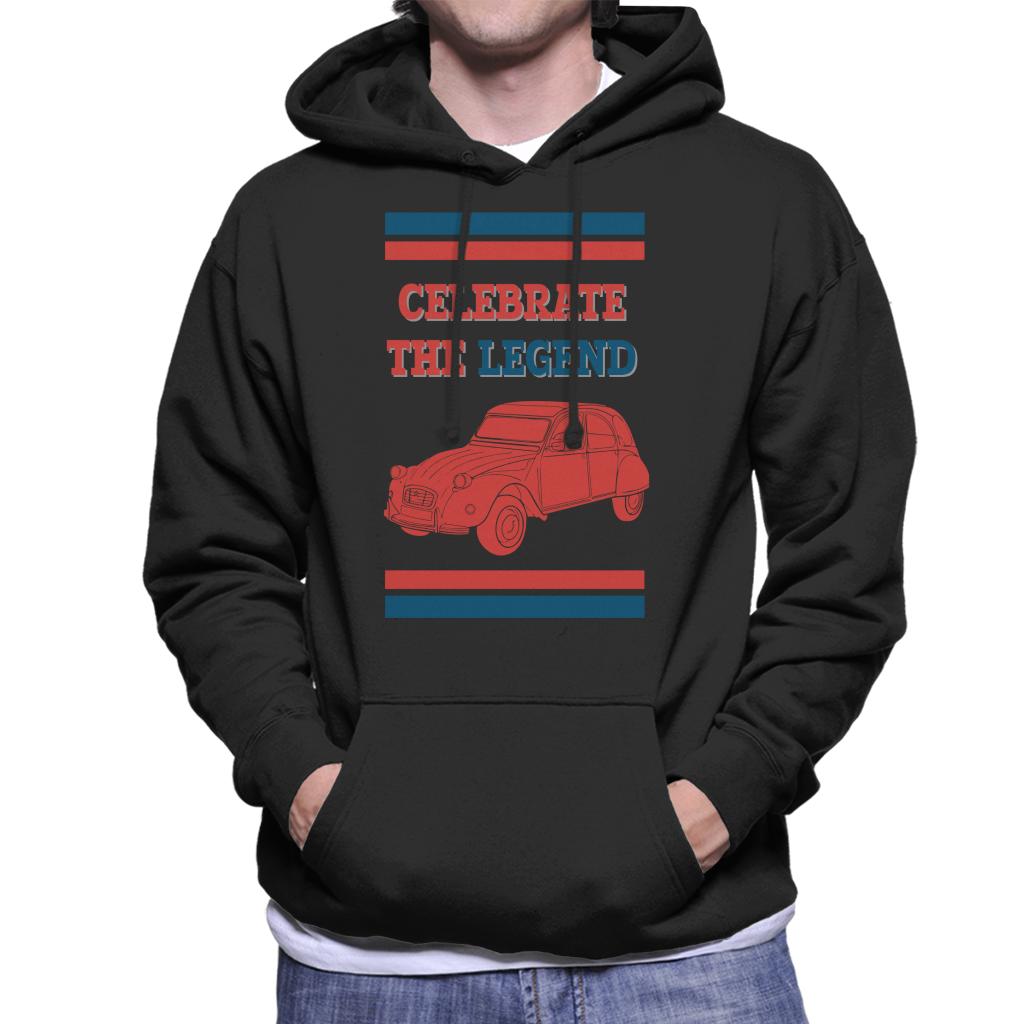 Citroën 2CV Celebrate The Legend Men's Hooded Sweatshirt-ALL + EVERY