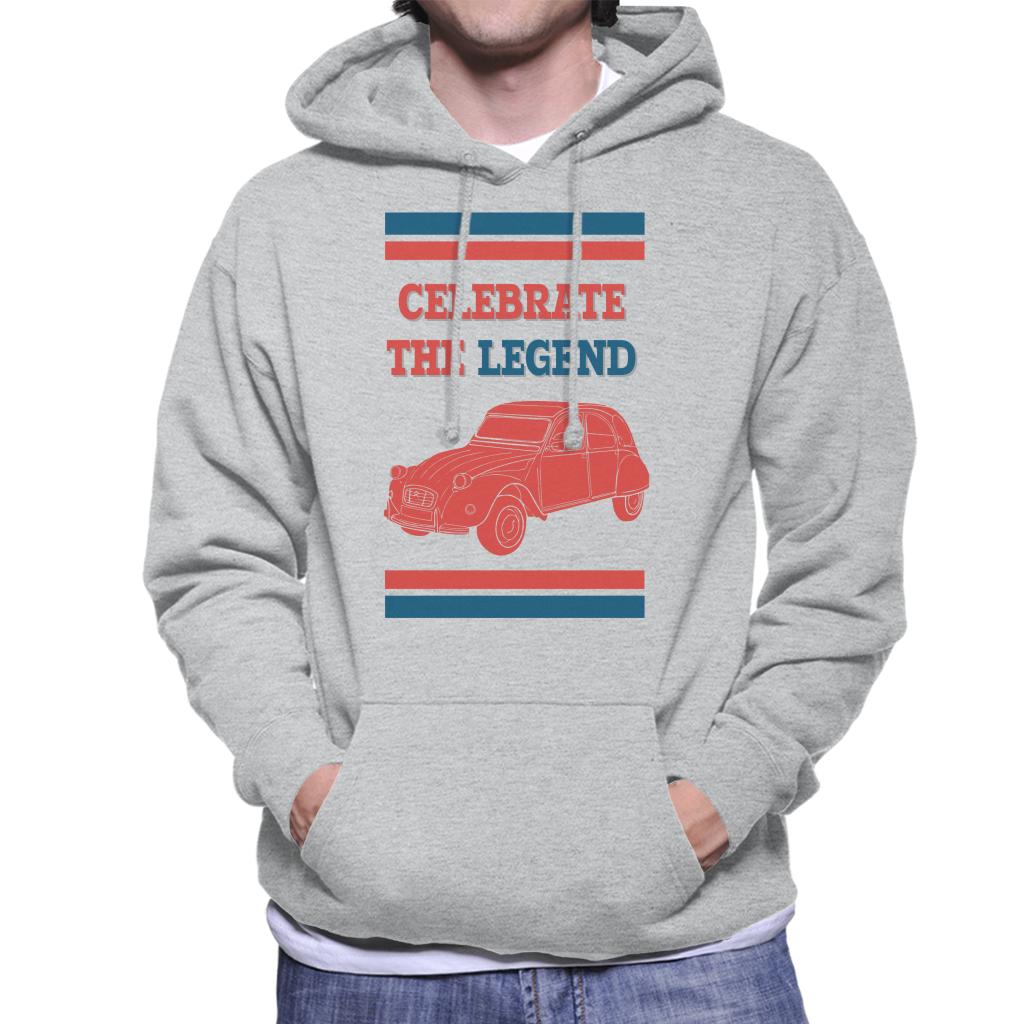 Citroën 2CV Celebrate The Legend Men's Hooded Sweatshirt-ALL + EVERY