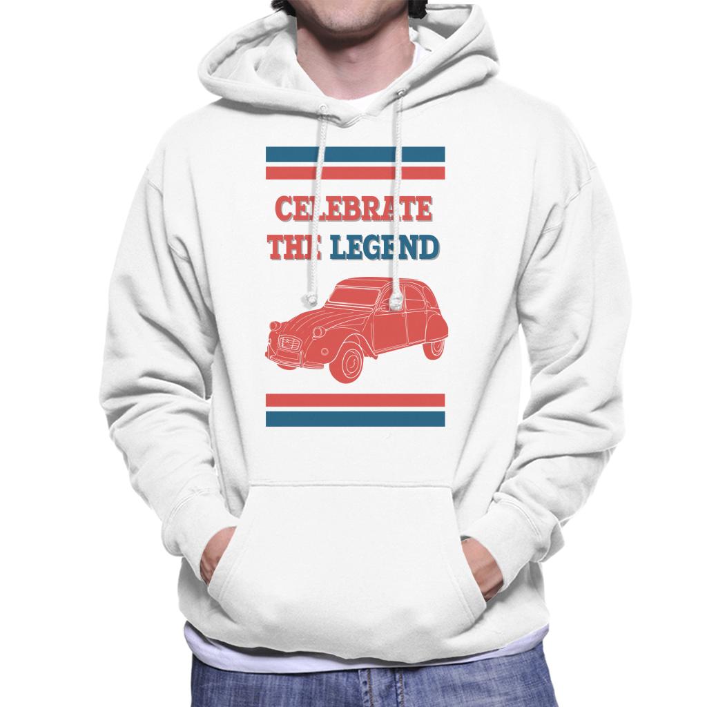 Citroën 2CV Celebrate The Legend Men's Hooded Sweatshirt-ALL + EVERY