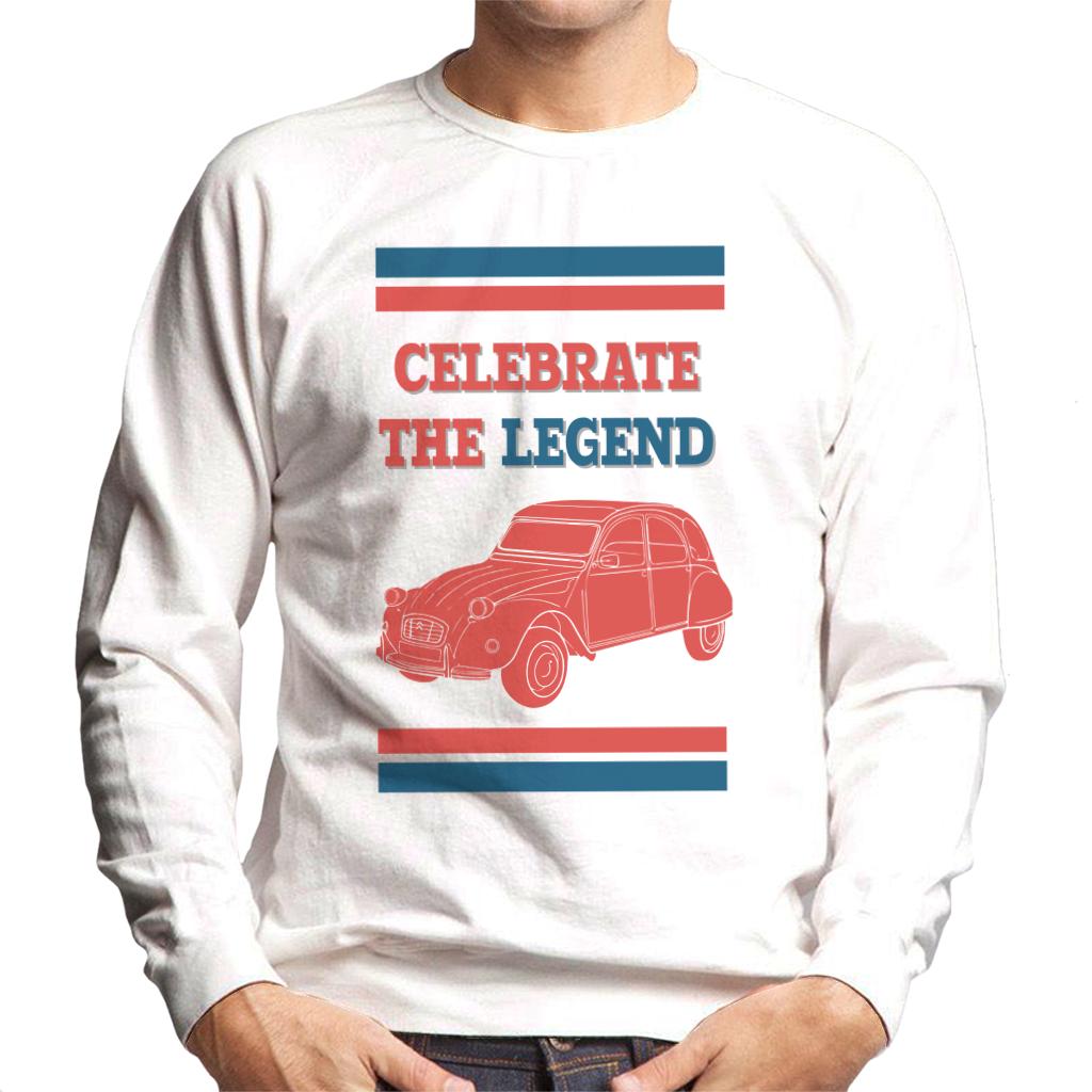 Citroën 2CV Celebrate The Legend Men's Sweatshirt-ALL + EVERY