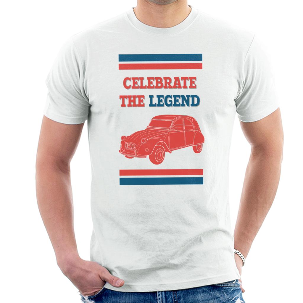 Citroën 2CV Celebrate The Legend Men's T-Shirt-ALL + EVERY