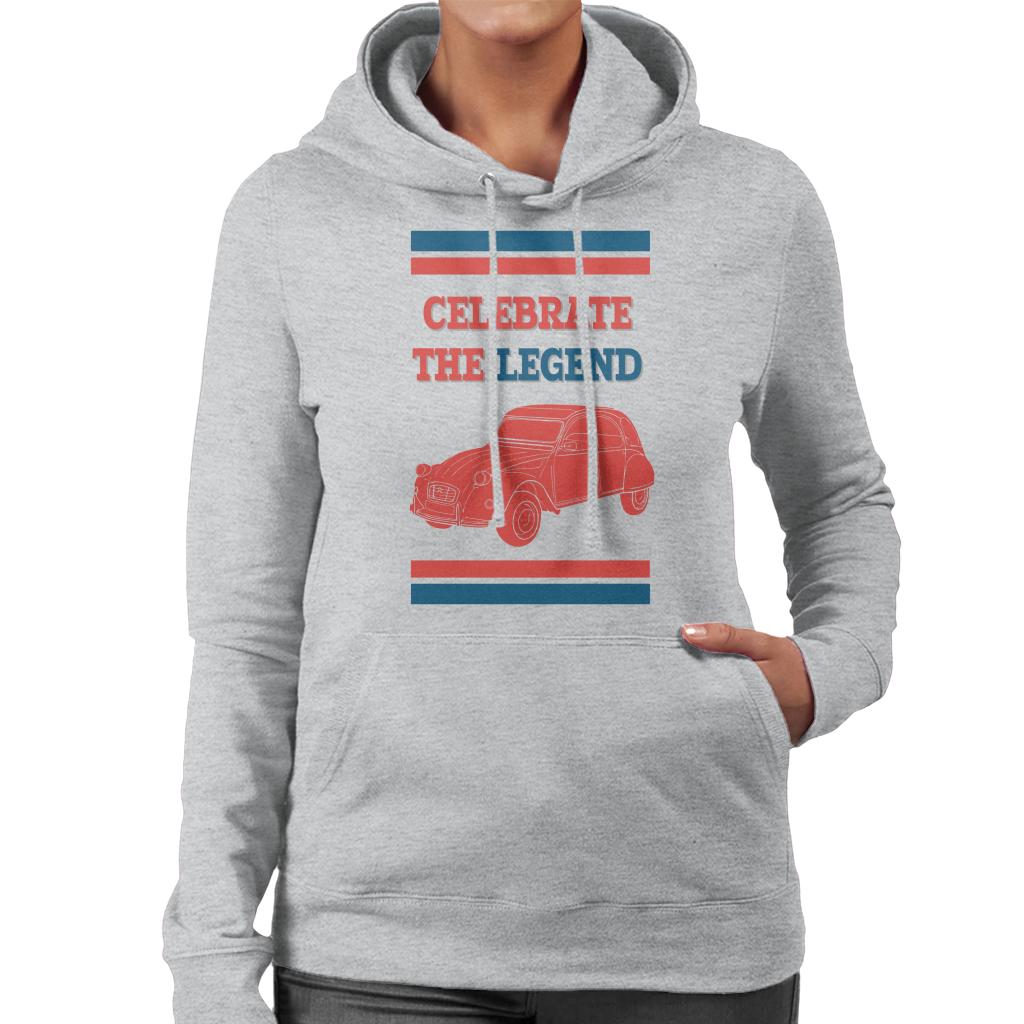 Citroën 2CV Celebrate The Legend Women's Hooded Sweatshirt-ALL + EVERY