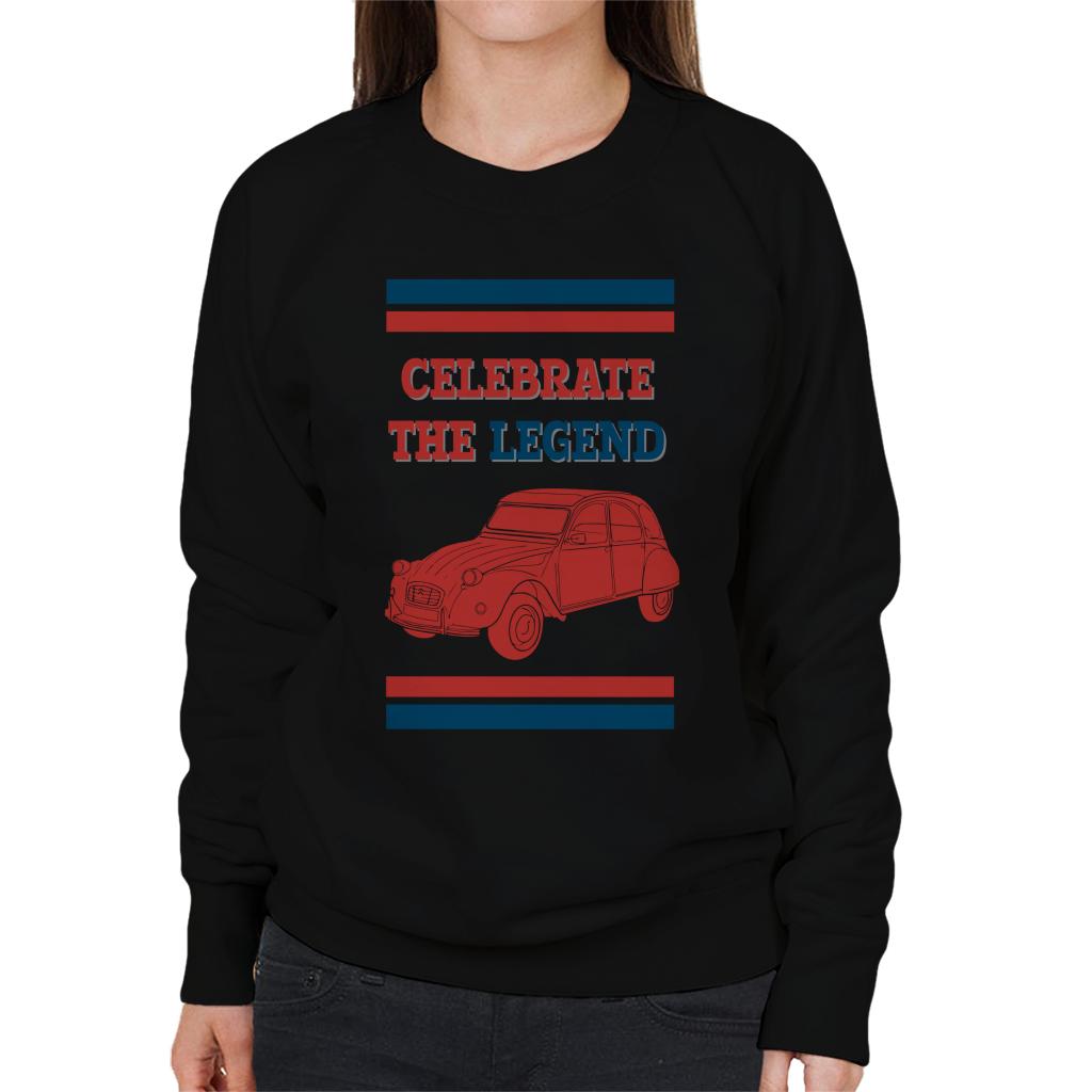 Citroën 2CV Celebrate The Legend Women's Sweatshirt-ALL + EVERY