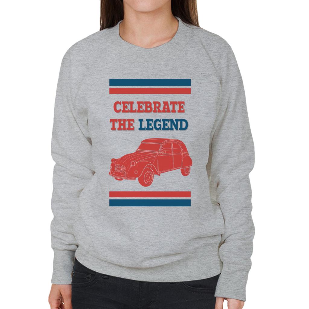 Citroën 2CV Celebrate The Legend Women's Sweatshirt-ALL + EVERY