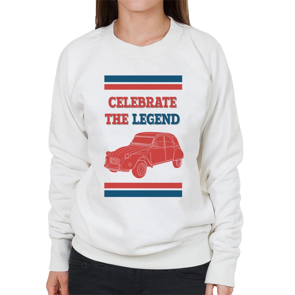 Citroën 2CV Celebrate The Legend Women's Sweatshirt-ALL + EVERY