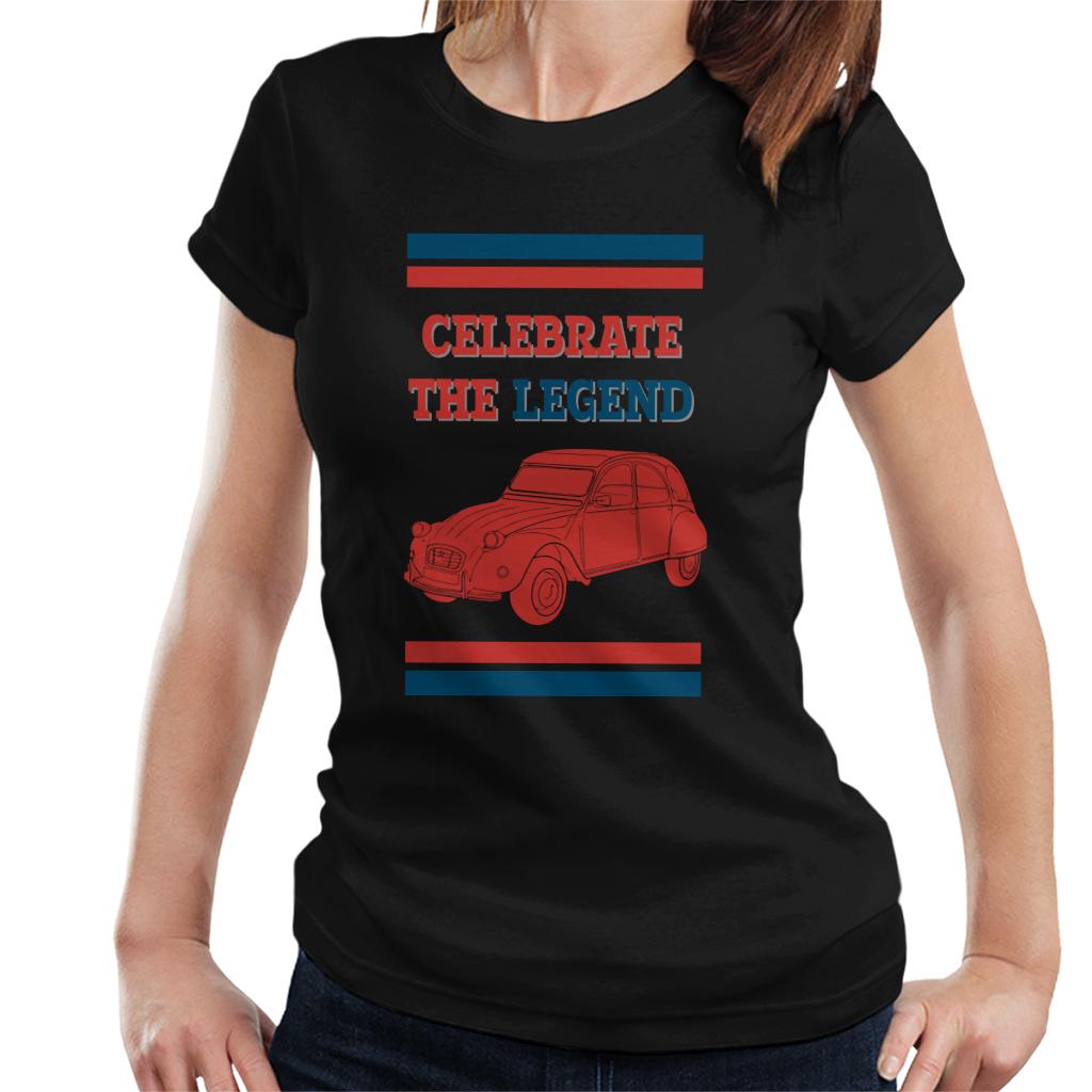 Citroën 2CV Celebrate The Legend Women's T-Shirt-ALL + EVERY