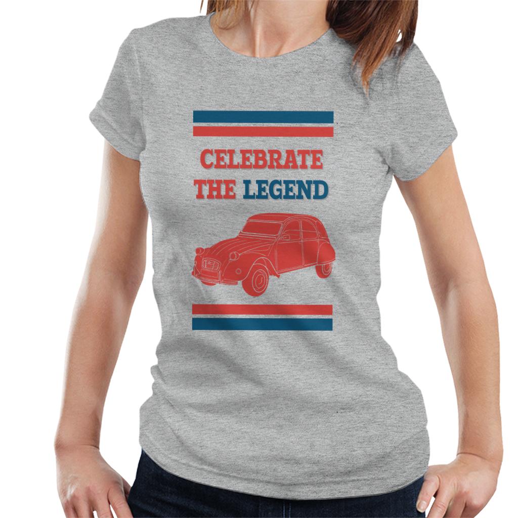 Citroën 2CV Celebrate The Legend Women's T-Shirt-ALL + EVERY