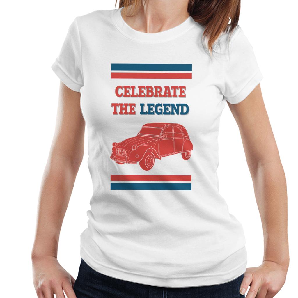 Citroën 2CV Celebrate The Legend Women's T-Shirt-ALL + EVERY