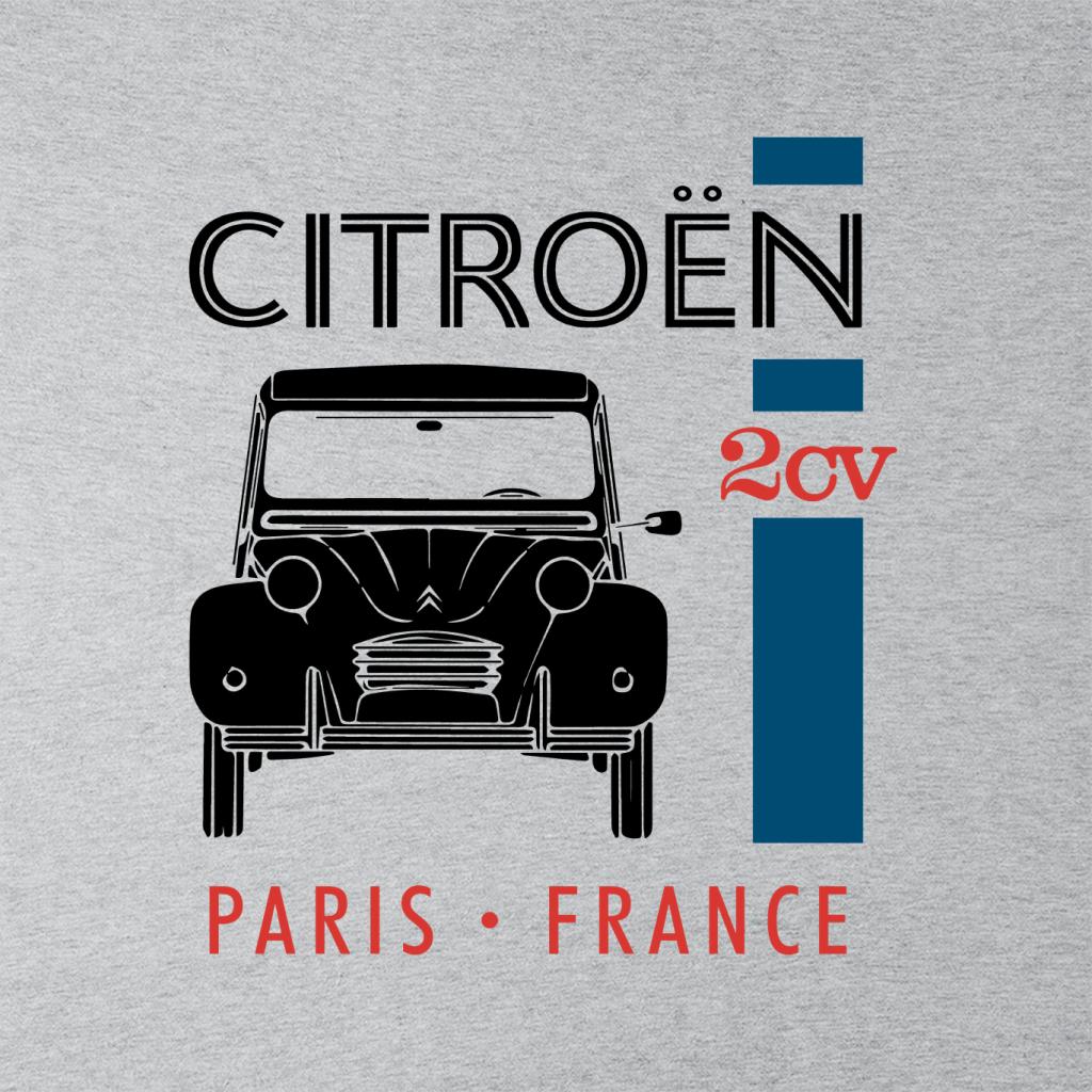 Citroën Black 2CV Paris France Single Stripe Women's Sweatshirt-ALL + EVERY