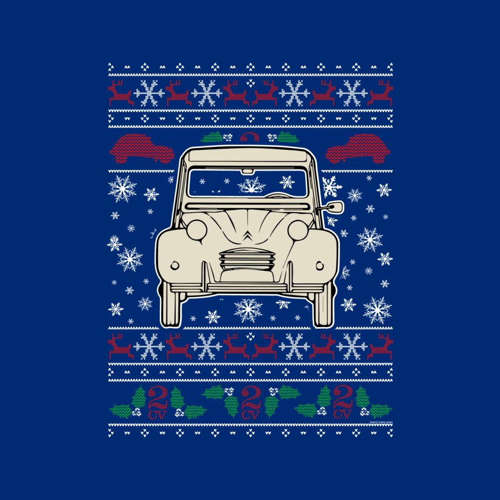 Citroen Christmas Knitted Pattern Men's T-Shirt-ALL + EVERY