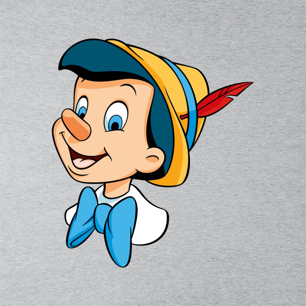 Disney Pinocchio Bow Tie Smile Women's T-Shirt-ALL + EVERY