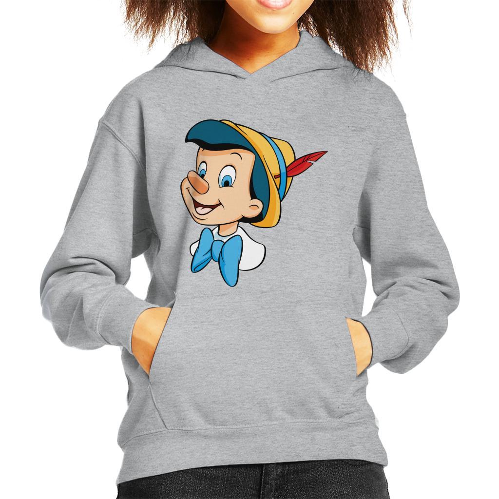 Disney Pinocchio Bow Tie Smile Kid's Hooded Sweatshirt