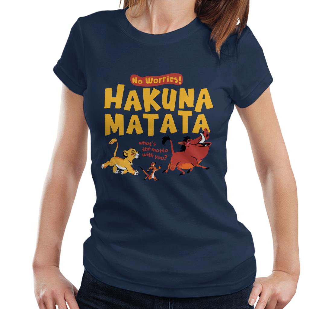 Disney The Lion King Hakuna Matata Women's T-Shirt-ALL + EVERY