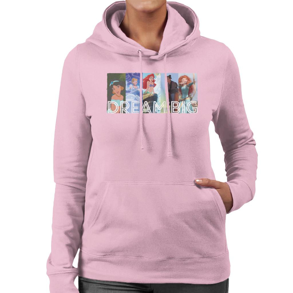 Disney Dream Big Princesses Women's Hooded Sweatshirt-ALL + EVERY