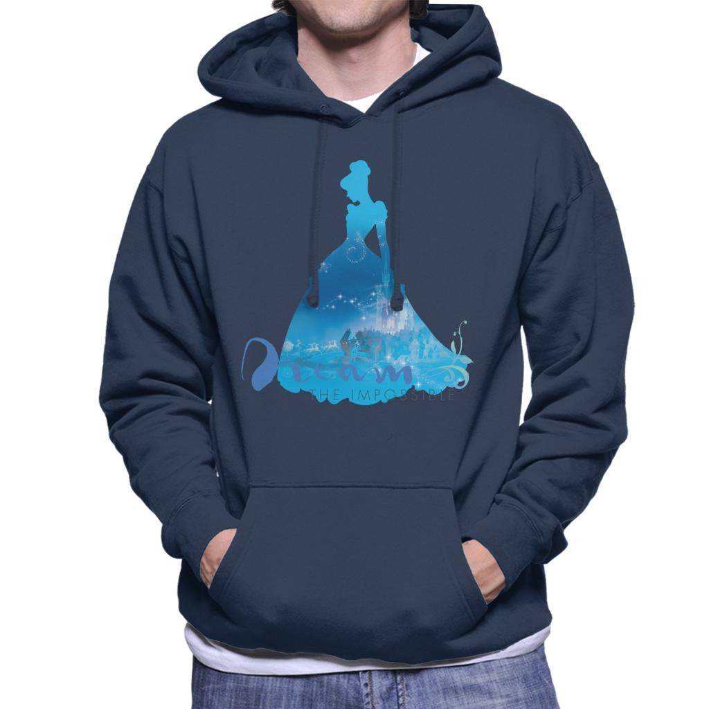 Disney Dream The Impossible Cinderella Men's Hooded Sweatshirt-ALL + EVERY