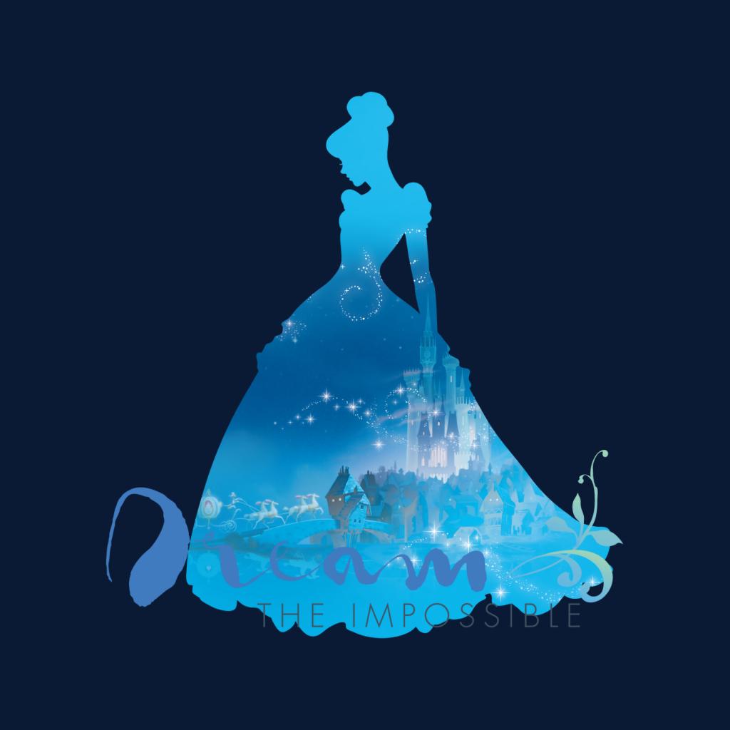 Disney Dream The Impossible Cinderella Women's Sweatshirt-ALL + EVERY