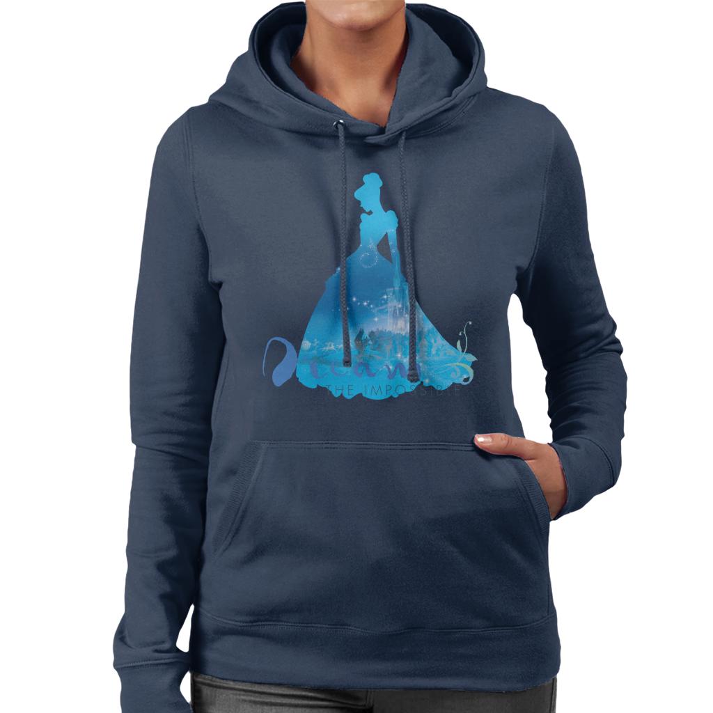 Disney Dream The Impossible Cinderella Women's Hooded Sweatshirt-ALL + EVERY