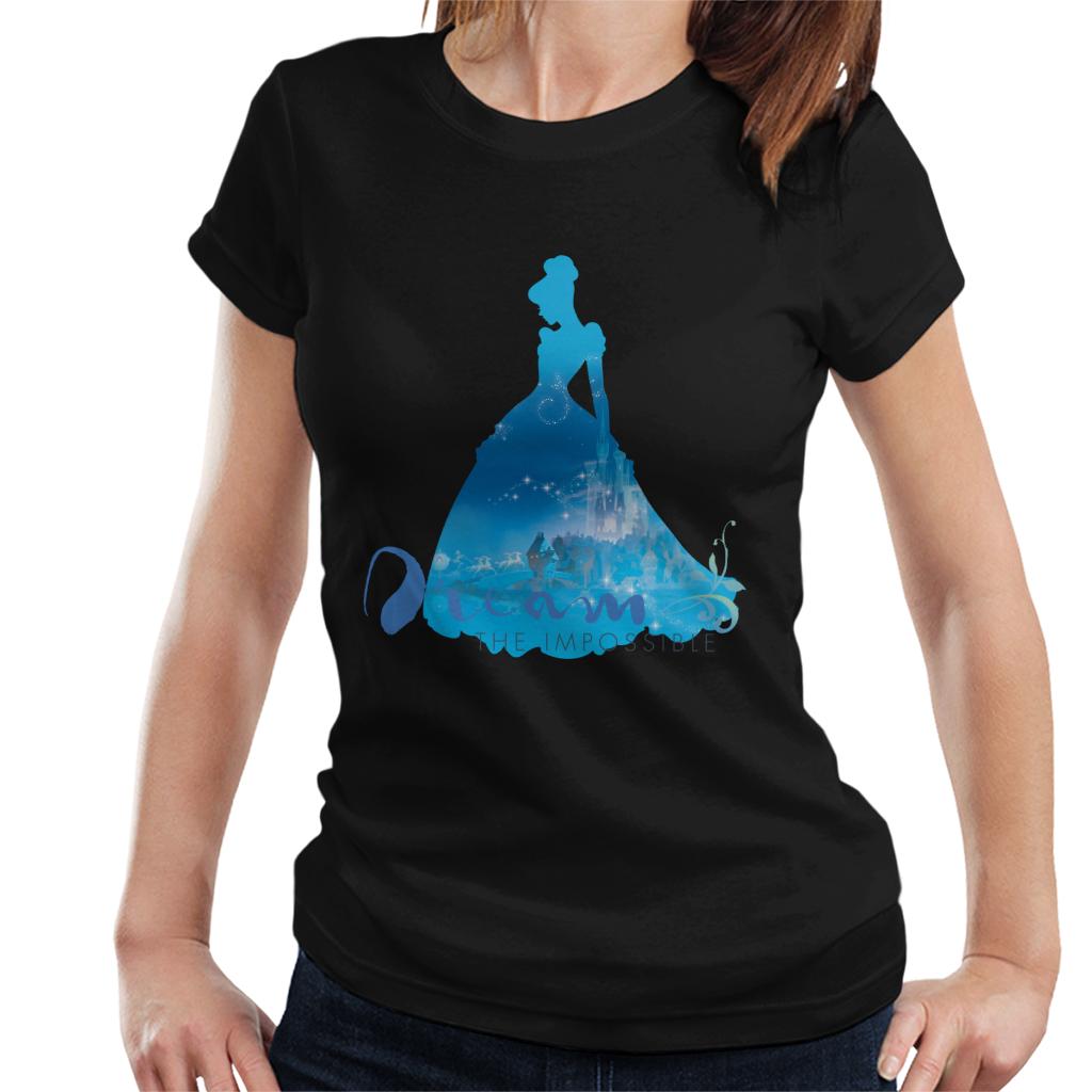 Disney Dream The Impossible Cinderella Women's T-Shirt-ALL + EVERY