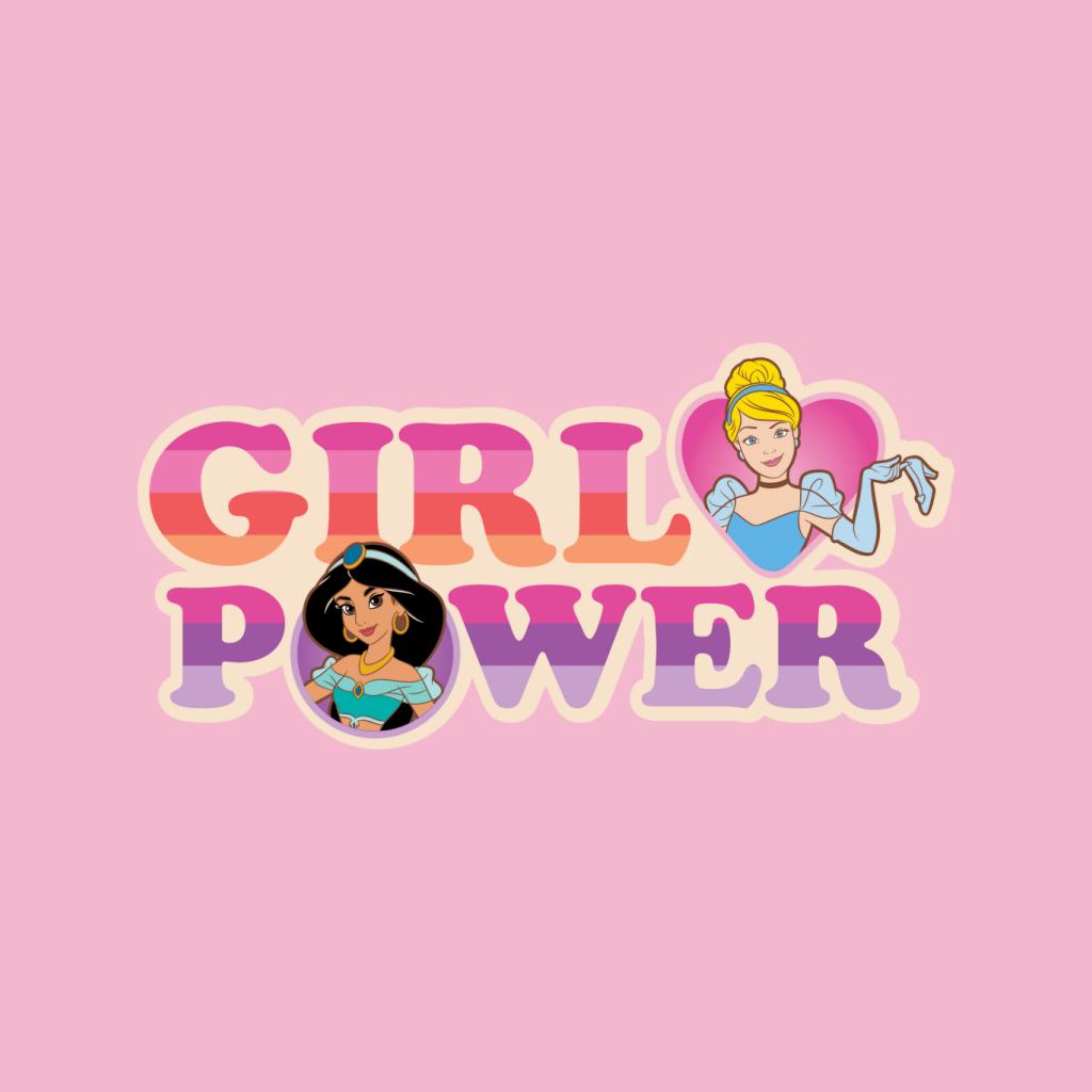 Disney Princesses Girl Power Cinderella And Jasmine Kid's T-Shirt-ALL + EVERY