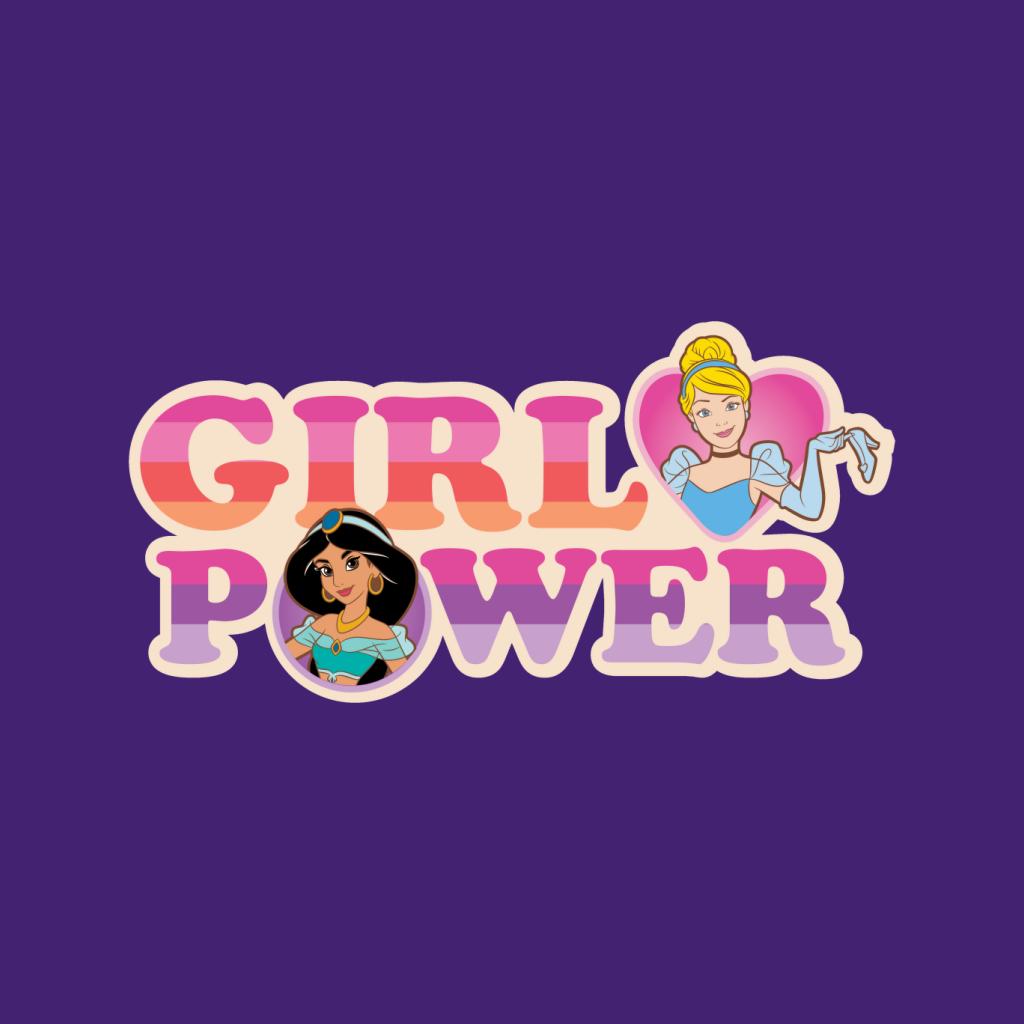 Disney Princesses Girl Power Cinderella And Jasmine Kid's T-Shirt-ALL + EVERY