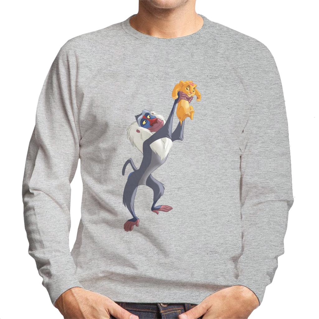 Disney The Lion King Rafiki And Simba Scene Men's Sweatshirt