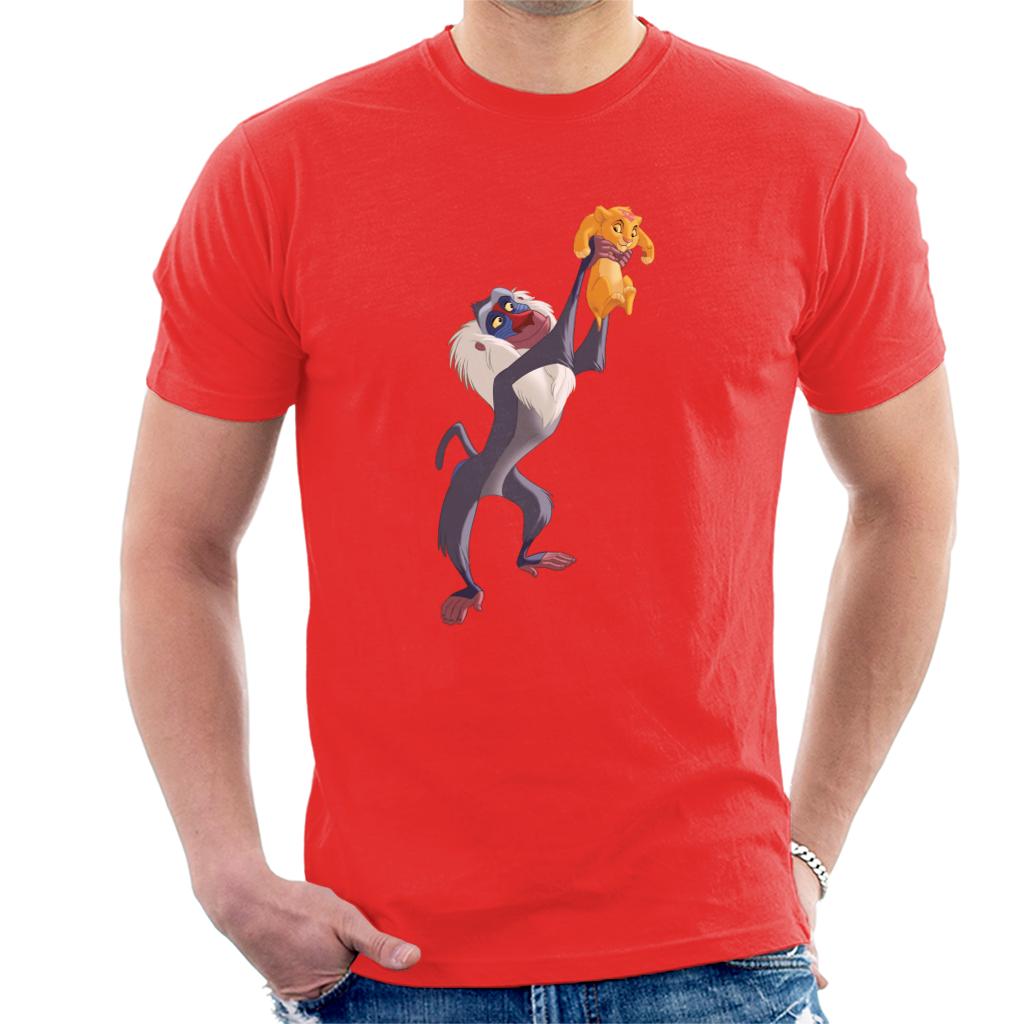 Disney The Lion King Rafiki And Simba Scene Men's T-Shirt-ALL + EVERY