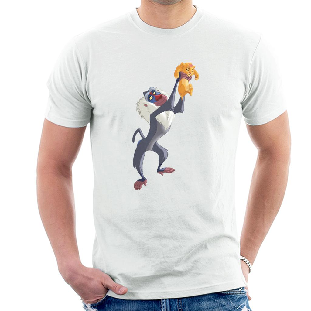 Disney The Lion King Rafiki And Simba Scene Men's T-Shirt-ALL + EVERY