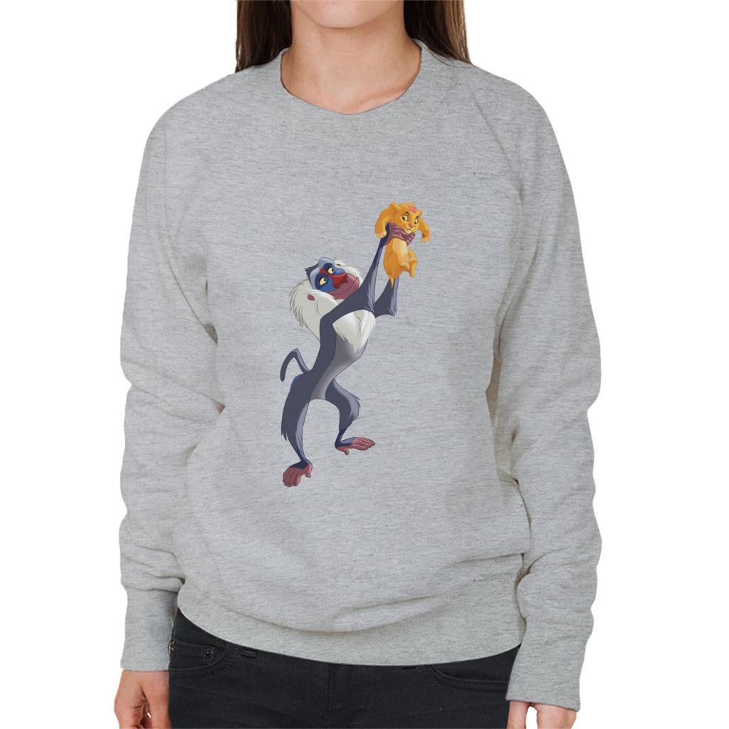 Disney The Lion King Rafiki And Simba Scene Women's Sweatshirt