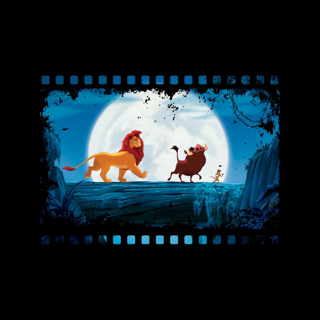 Disney The Lion King Simba Timon Pumbaa Film Strip Men's T-Shirt-ALL + EVERY