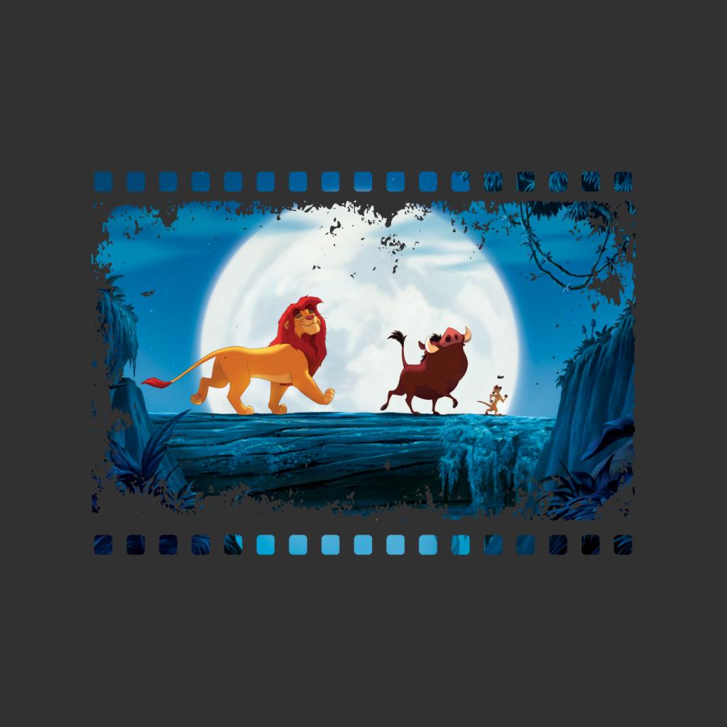 Disney The Lion King Simba Timon Pumbaa Film Strip Men's T-Shirt-ALL + EVERY