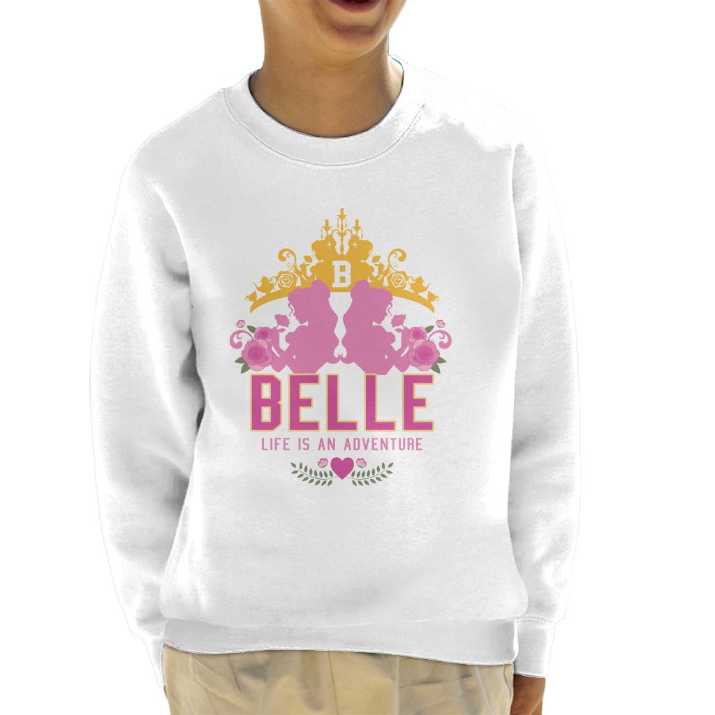 Disney Beauty And The Beast Belle Adventure Kid's Sweatshirt-ALL + EVERY