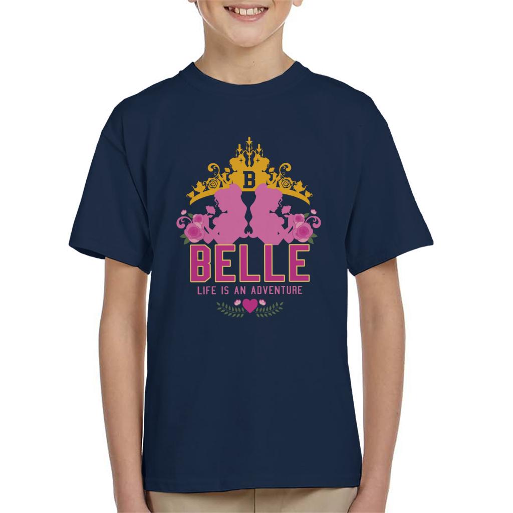 Disney Beauty And The Beast Belle Adventure Kid's T-Shirt-ALL + EVERY