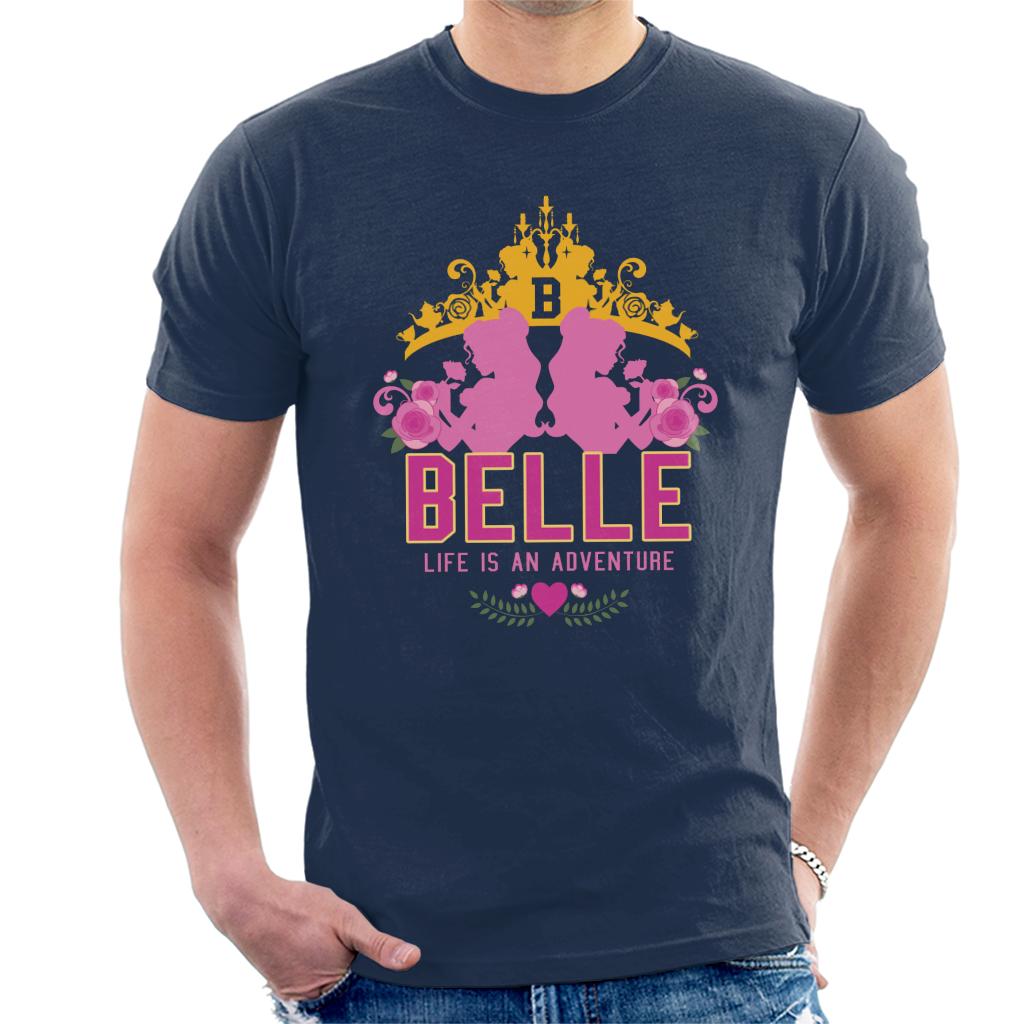 Disney Beauty And The Beast Belle Adventure Men's T-Shirt-ALL + EVERY