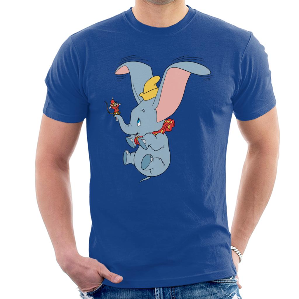 Disney Dumbo And Timothy Q Mouse Scene Men's T-Shirt-ALL + EVERY