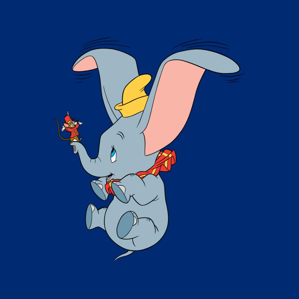 Disney Dumbo And Timothy Q Mouse Scene Women's T-Shirt-ALL + EVERY