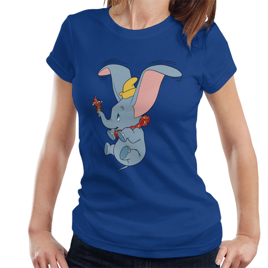 Disney Dumbo And Timothy Q Mouse Scene Women's T-Shirt-ALL + EVERY
