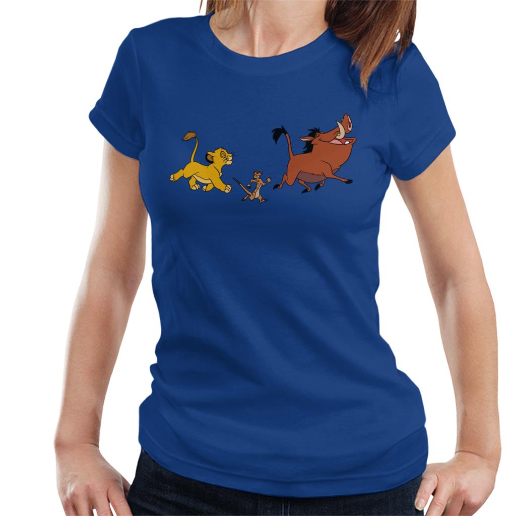 Disney The Lion King Trio Timon Pumbaa And Simba Women's T-Shirt-ALL + EVERY