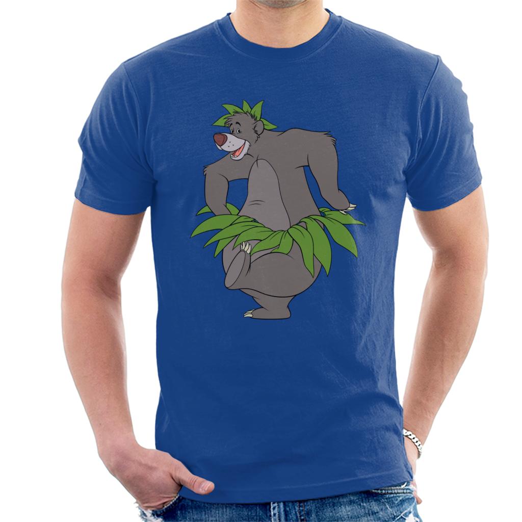 Disney The Jungle Book Baloo Leaf Dance Men's T-Shirt-ALL + EVERY