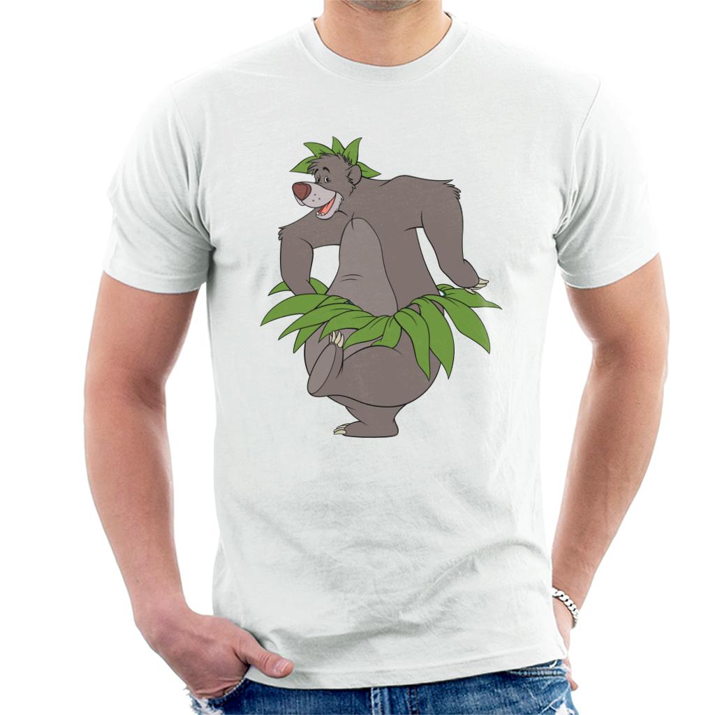 Disney The Jungle Book Baloo Leaf Dance Men's T-Shirt-ALL + EVERY