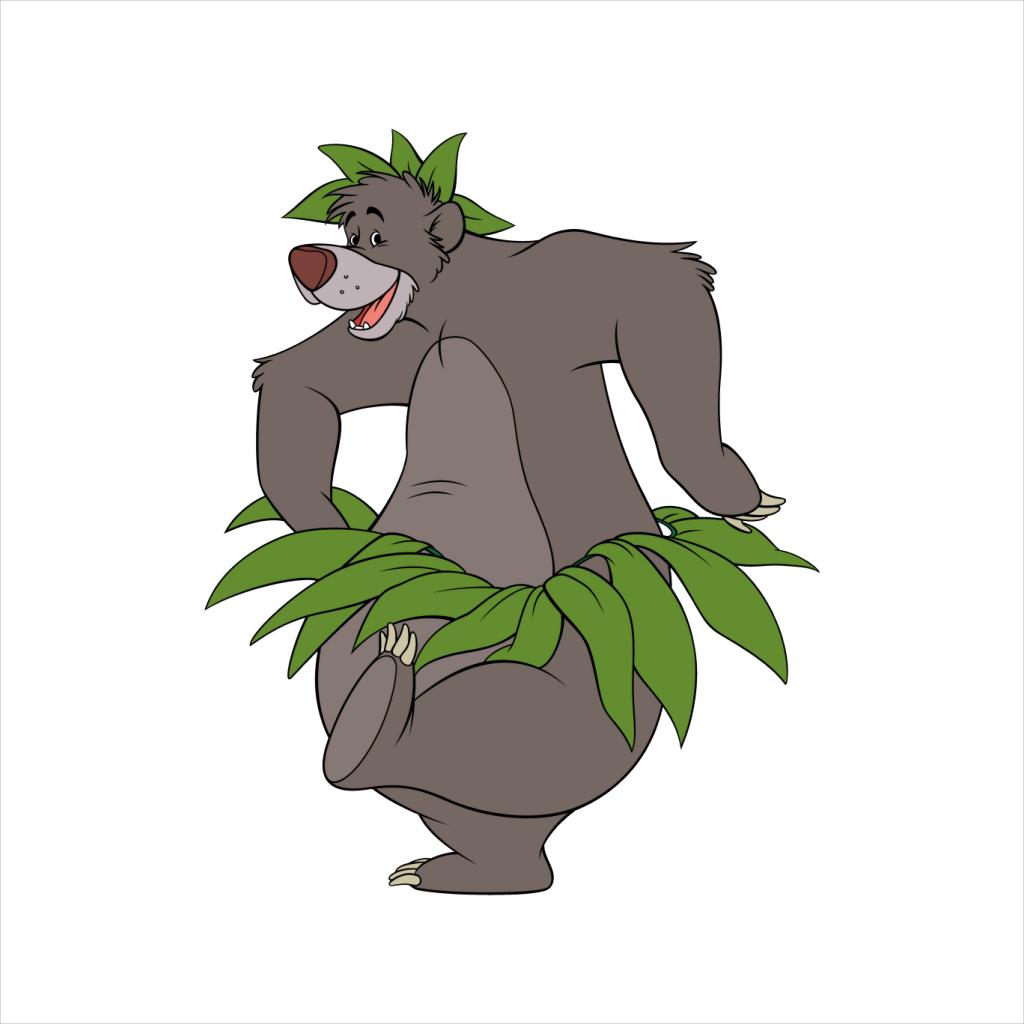 Disney The Jungle Book Baloo Leaf Dance Men's T-Shirt-ALL + EVERY