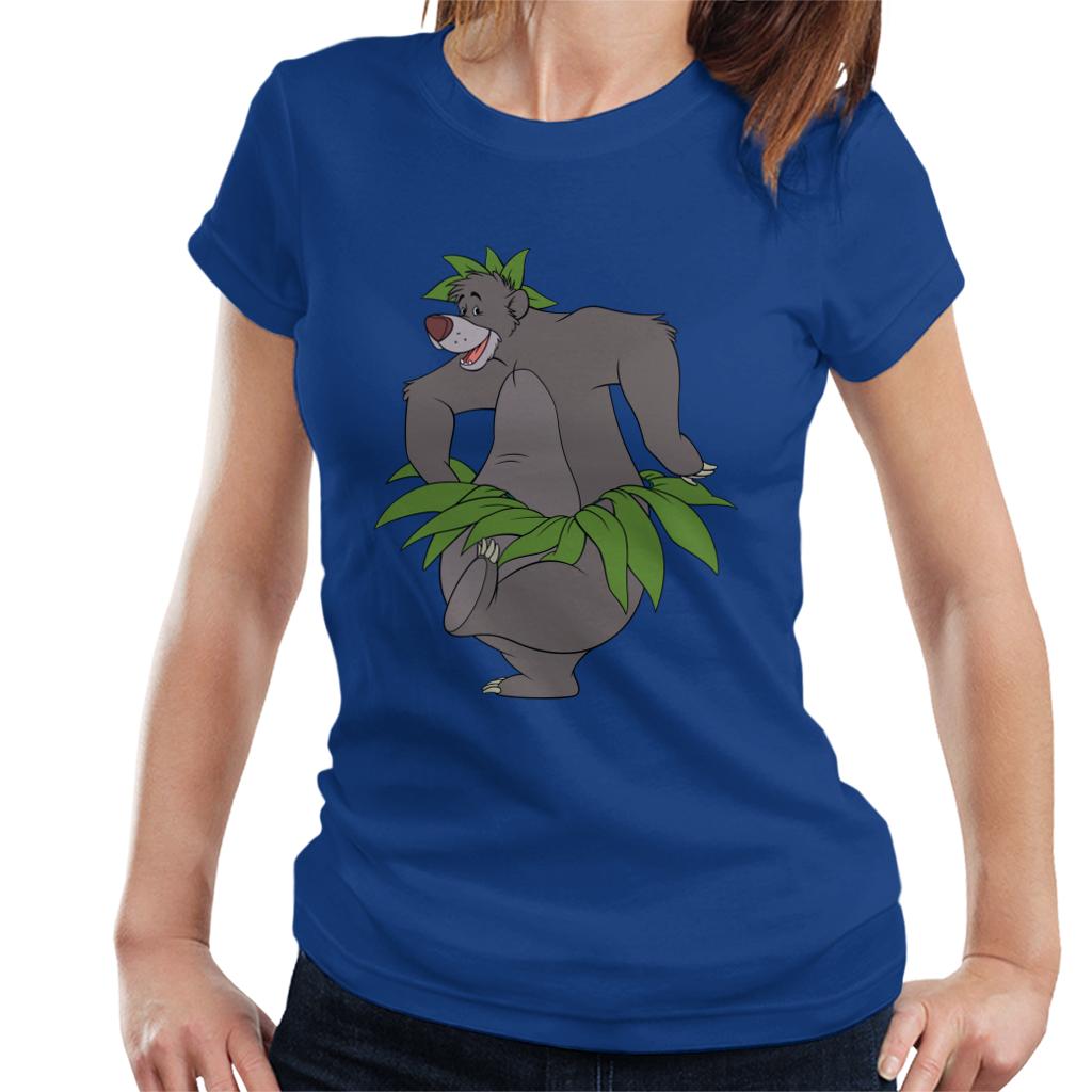 Disney The Jungle Book Baloo Leaf Dance Women's T-Shirt-ALL + EVERY