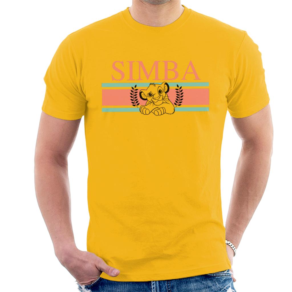 Disney Simba Leaf The Lion King Men's T-Shirt-ALL + EVERY