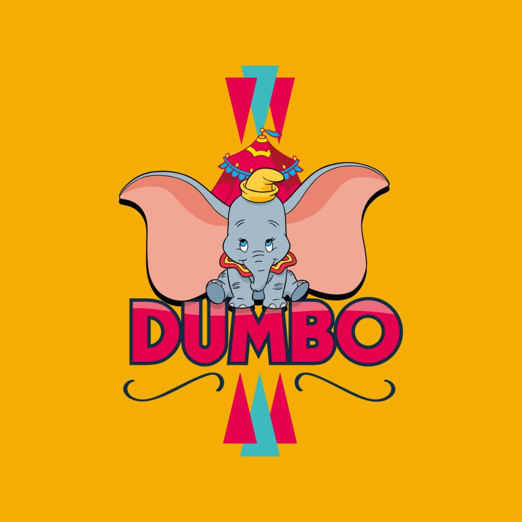 Disney Dumbo Ears Circus Art Men's T-Shirt-ALL + EVERY