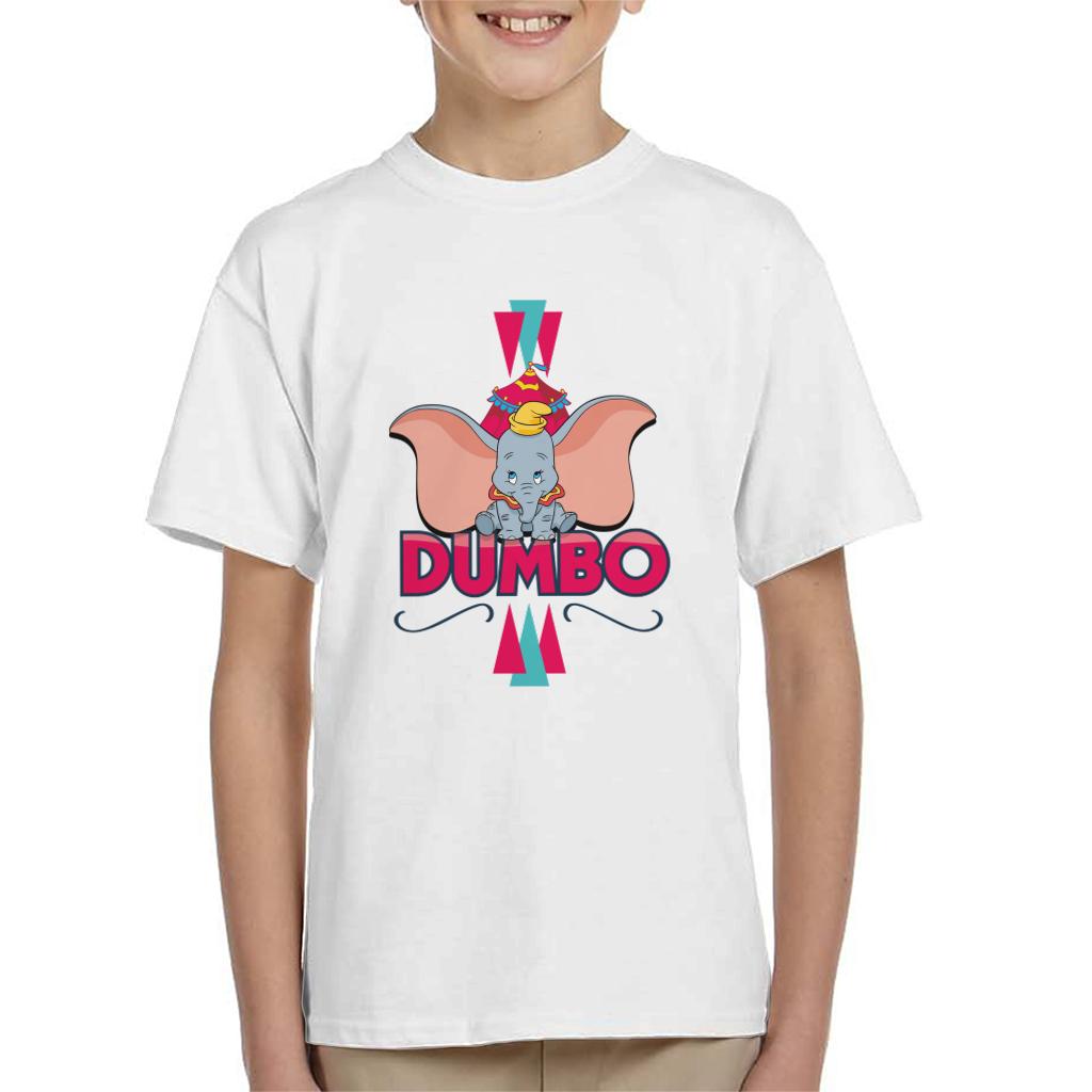 Disney Dumbo Ears Circus Art Kid's T-Shirt-ALL + EVERY