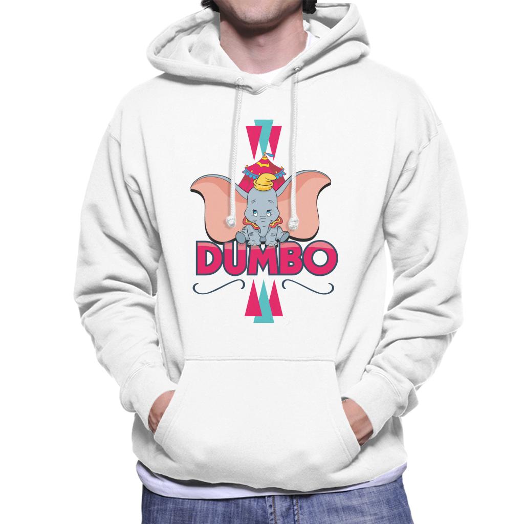 Disney Dumbo Ears Circus Art Men's Hooded Sweatshirt